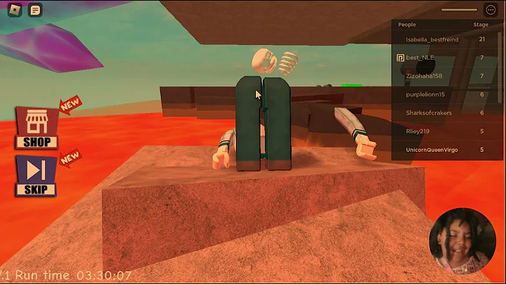 playing roblox...just chilling