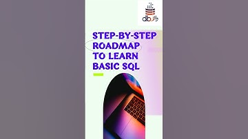 SQL Roadmap | Roadmap To SQL| Step by Step Roadmap to Learn SQL| SQL Learning #database #sql #dbwala