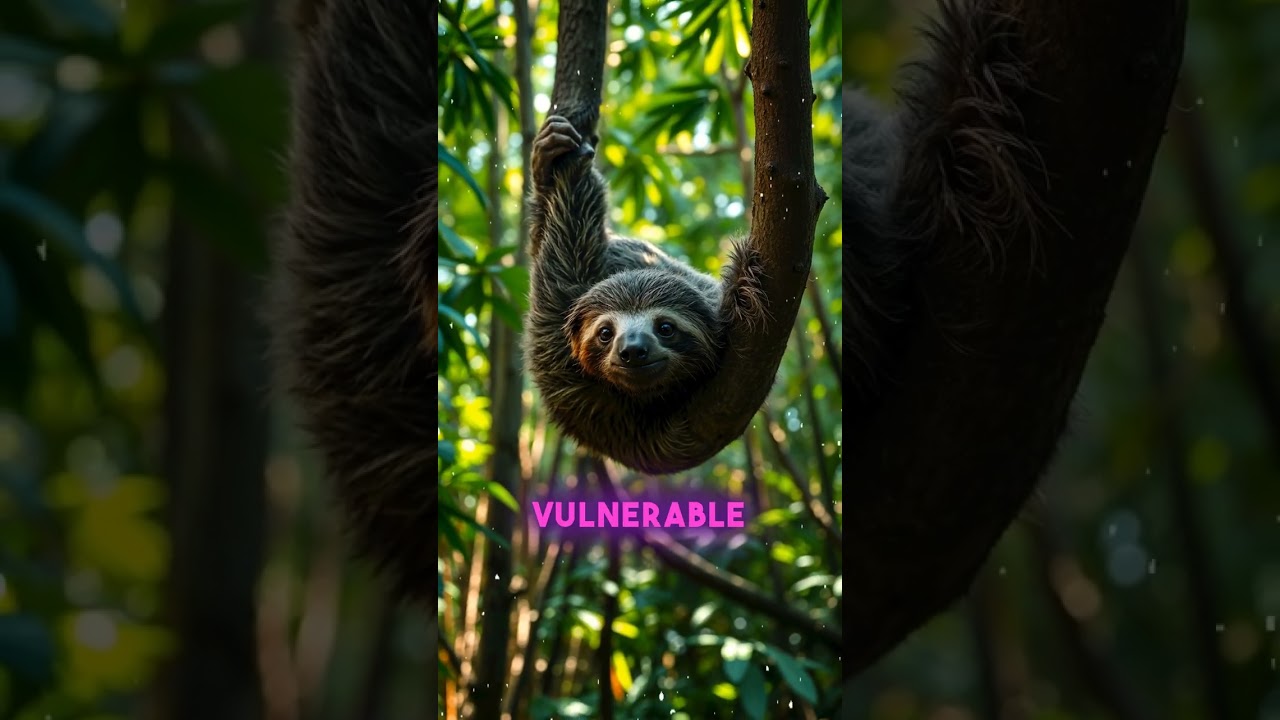 Sloths' Weekly Risky Routine for Survival! 🌿 