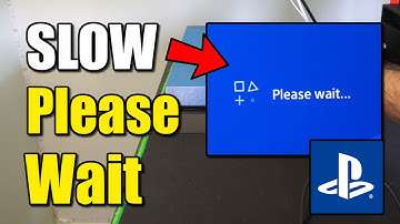 How to Fix Please Wait on PS4 & SLOW MENUS (Best Method)