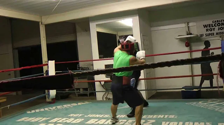 Derrick Mullins Sparring