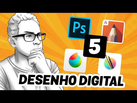 5 Programas para fazer Desenhos Digitais