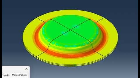 Abaqus Simulation Deep Drawing