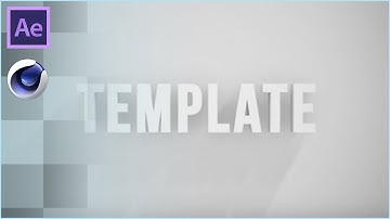 Netflix Style Cinema 4D & After Effects Intro Template - FREE DOWNLOAD