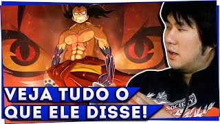 EIICHIRO ODA CONFIRMOU! TEREMOS O GEAR 5 AINDA EM WANO!!!