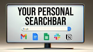 One Searchbar for ALL of Your Apps (they did it!)