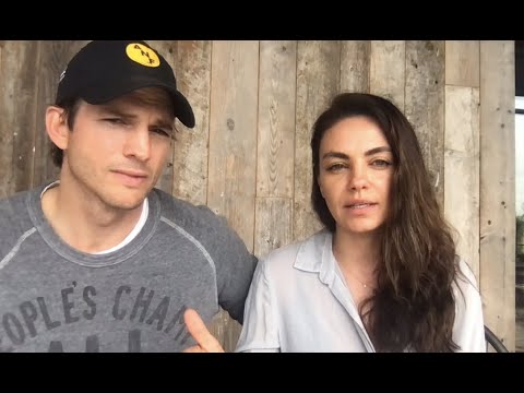 Mila Kunis & Ashton Kutcher Stand With Ukraine | GoFundMe