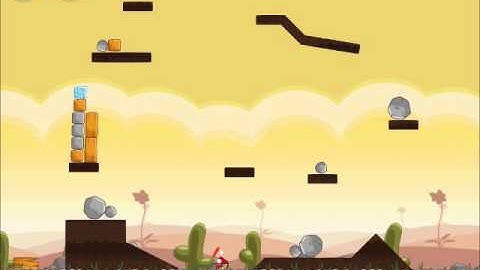 Official Angry Birds Walkthrough Poached Eggs 3-1