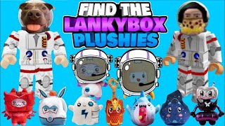 Meatball and Ronnie Find ALL the Lankybox Plushies in Roblox!!!