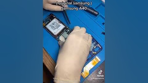 Réparation LCD ( original Samsung ) Samsung A40