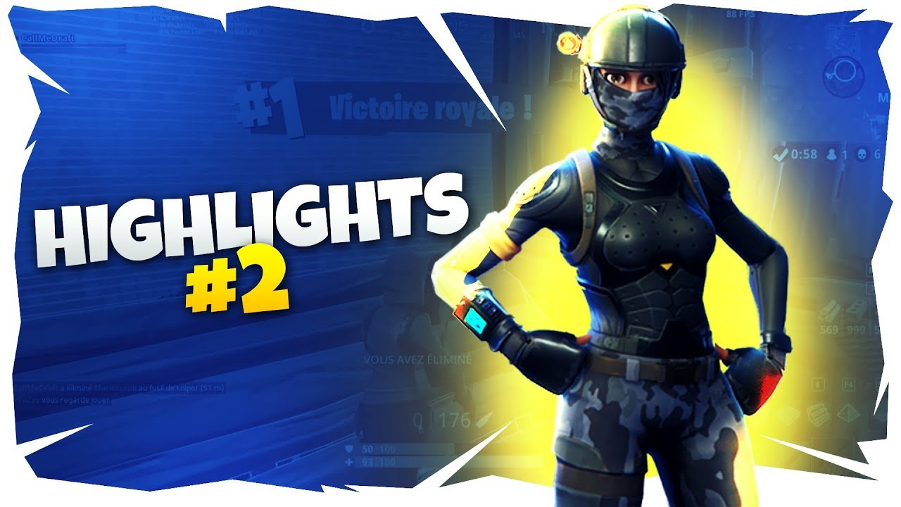 Fortnite Highlights 2 draftzerr YouTube
