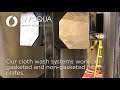 Automatic cloth washer on jpress filter press by evoqua