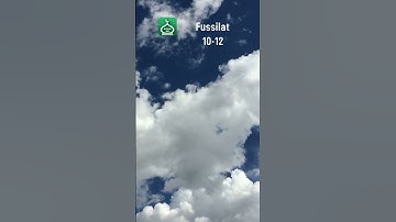 Surah Fussilat 10-12 | Urdu | Hindi Audio Translation | سورة فصلت