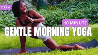 🌤️ 10 Mins Energy Boosting Morning Yoga |Increase Energy, Flexibility & Happy Endorphins | Day 4
