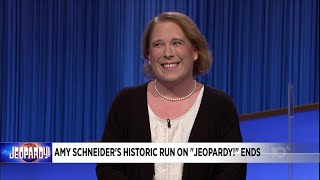 Amy Schneider’s 40-game 'Jeopardy' win streak ends