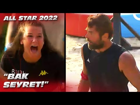 NİSA'NIN BAĞIRIŞINA ATIŞLARIYLA CEVAP VERDİ!  | Survivor All Star 2022 - 48. Bölüm