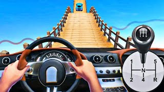 Car stunt racing car games - best car driving hill climbing game android screenshot 5