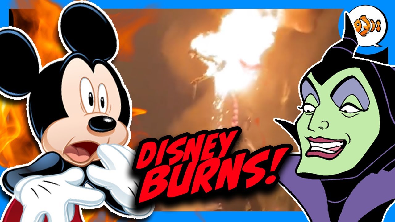 Disney BURNS! Disneyland Dragon Catches ON FIRE During Live Show?!