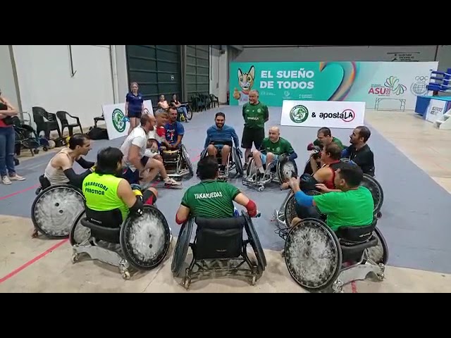 YakaRuedas representará a Paraguay en Sudamericano de rugby en silla de ruedas