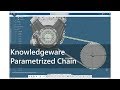 3dexperience chain with powercopy  knowledge ware