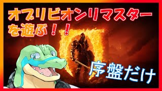 【オブリビオン】リマスターきた！序盤だけ！ 【鰐口(わにぐち)ユウ Vtuber】