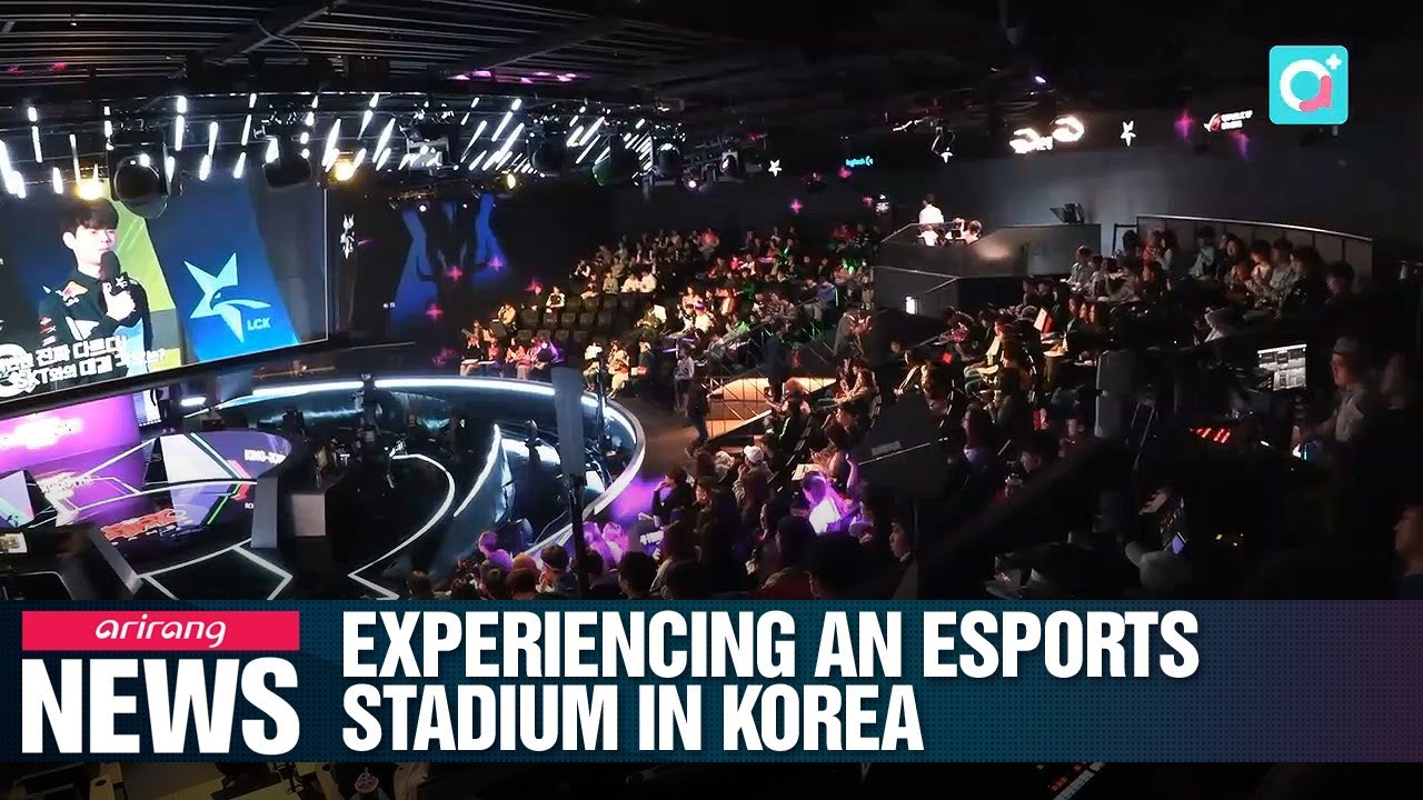Experiencing an Esports stadium in Korea