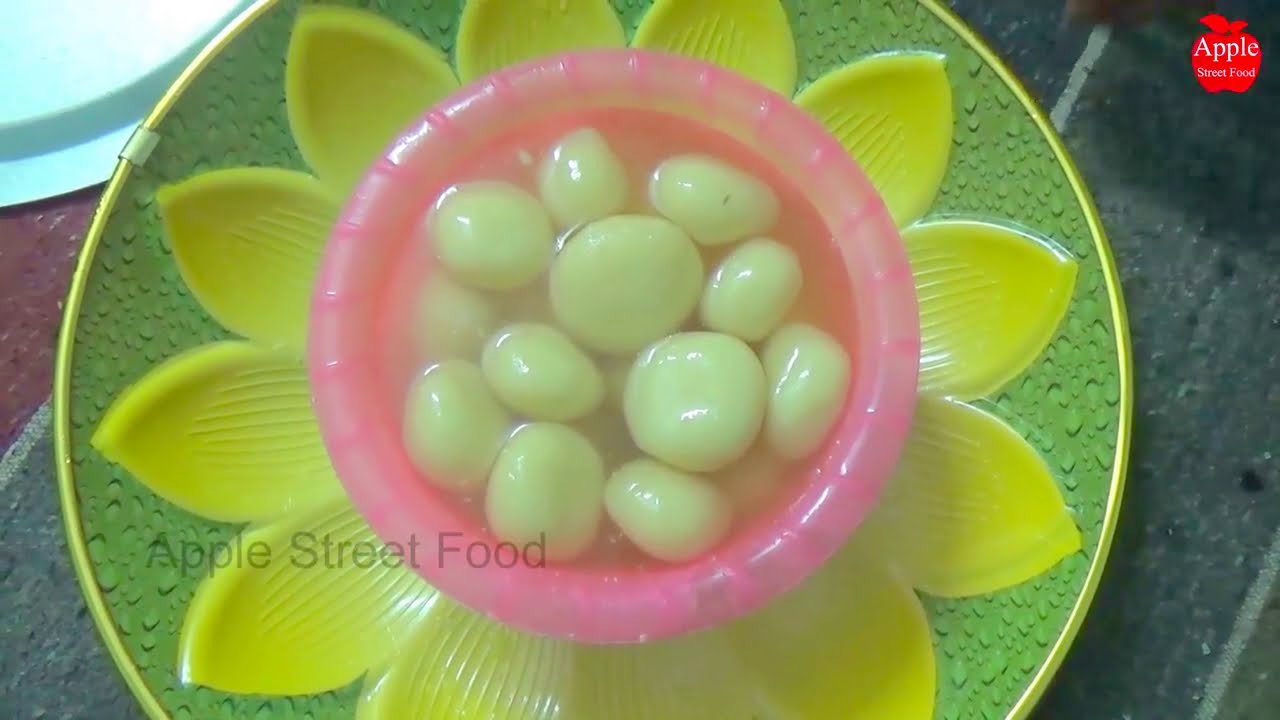 Soft And Spongy Bengali Rasgulla | Homemade Rasgulla | Bengali Sweets | Apple Street Food | APPLE STREET FOOD