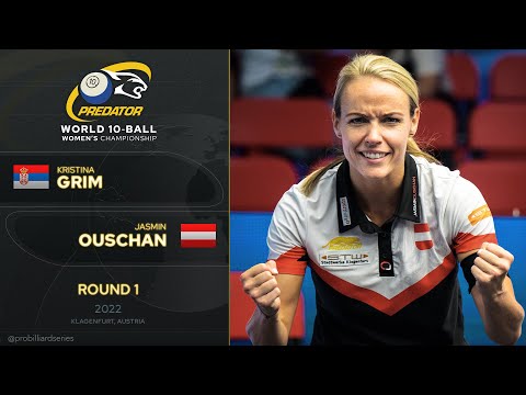 Kristina Grim vs Jasmin Ouschan ▸ Predator World Women’s 10-Ball Championship