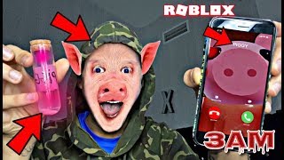 DO NOT DRINK ROBLOX PIGGY POTION AT 3AM!! *OMG I TURNED INTO PIGGY*