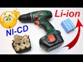 Bosch Cordless Drill Ni Cd to Li Ion Battery Conversion