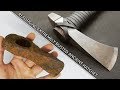Reforging Extremely Rusted Ancient Hatchet