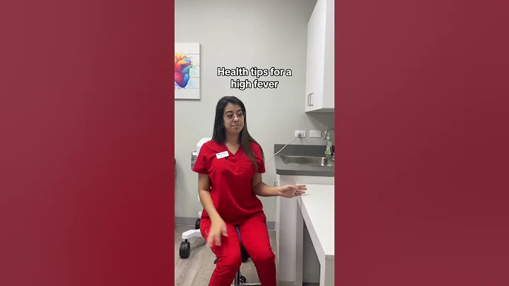 Health Tips for a High Fever🤒 #health #youtubeshorts #shorts #shortvideo