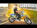 LITTLE BROTHER COMES TO VISIT ME IN FLORIDA SO I GOT HIM A DIRT BIKE ! | BRAAP VLOGS