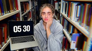 i wrote a first class essay in 24 hours! | all-nighter in university library