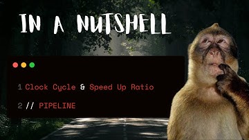 Clock Cycle Time & Speed Up Ratio | Pipeline | COA | Nutshell EZ Grasp