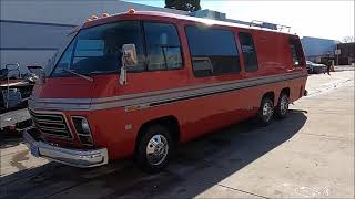 1975 GMC RV MOTORHOME FOR SALE.  SOUTHERN CALIFORNIA