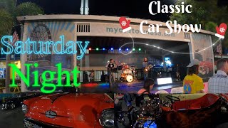 Classic Car Show, Saturday Night, Kissimmee, Florida