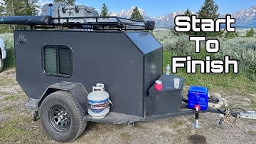 DIY Micro Camper Build Timelapse Start to Finish