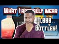 1000 Bottle Collection! I Wear THESE 10 Fragrances The Most!