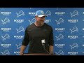 Dan Campbell postgame media availability | 2023 Week 13: Lions vs. Saints