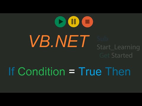 Visual Basic Episode 7: Conditional Statements