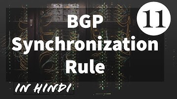 BGP (in Hindi) Chapter 11 -BGP Synchronization Rule