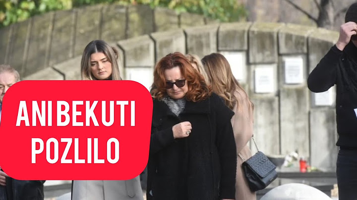 Uzivo! Ani Bekuti POZLILO na grobu Milutina Mrkonjica! Jecaji paraju nebo! Tuga i ocaj