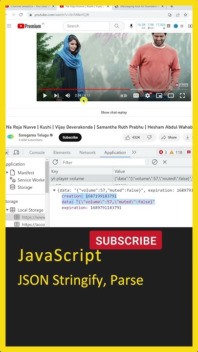JavaScript Tutorial For Beginners, (JSON Parse, Stringify) JavaScript ...