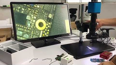 Auto Focus HDMI WIFI Industrial Video Microscope Camera For PCB Repair Soldering