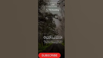 سورة الغاشية~ بصوت عبد الرحمن مسعد