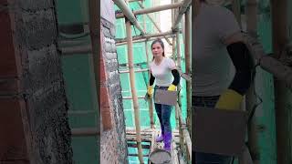 How to Prepare Tiles Wall ,​ Wall paint​ Fast & Beauty part 5413