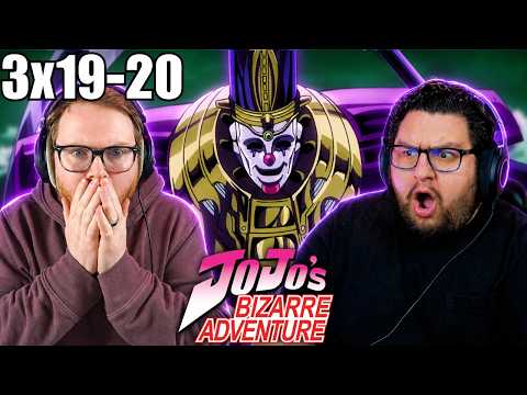 DEATH 13 Attacks Our DREAMS!! Lali-ho! | Stardust Crusaders | JoJo's Bizarre Adventure 3x19-20