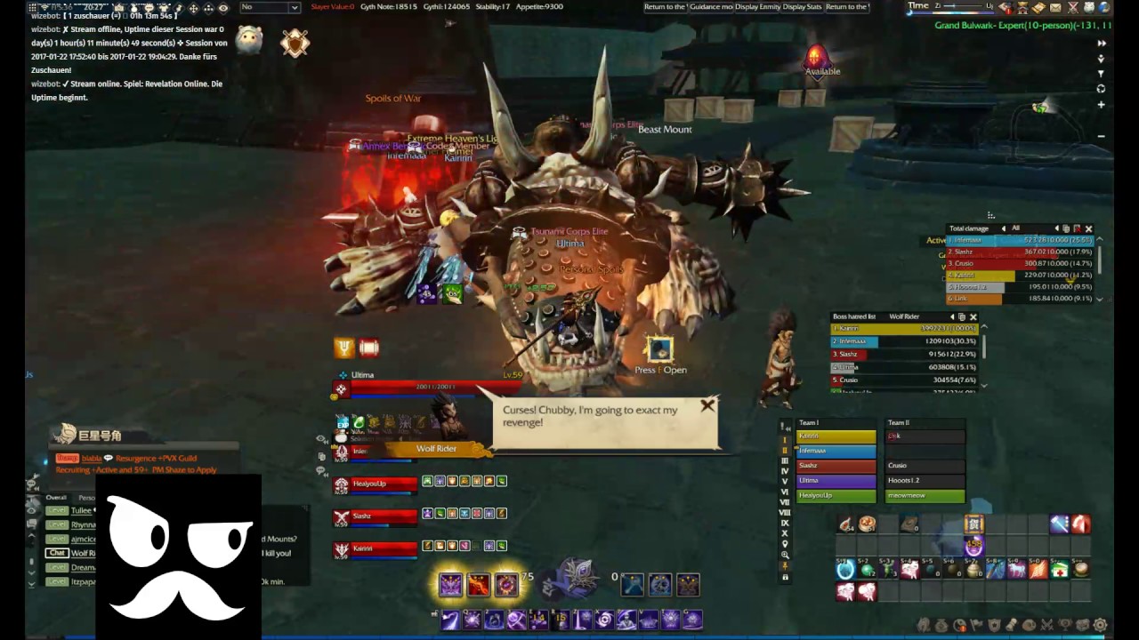 Grand Bulwark 10 man raid 2 stars godmode