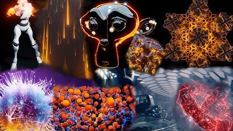 Knight 3D demo reel for geometry nodes in blender